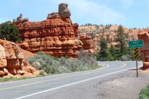 Near Bryce Canyon